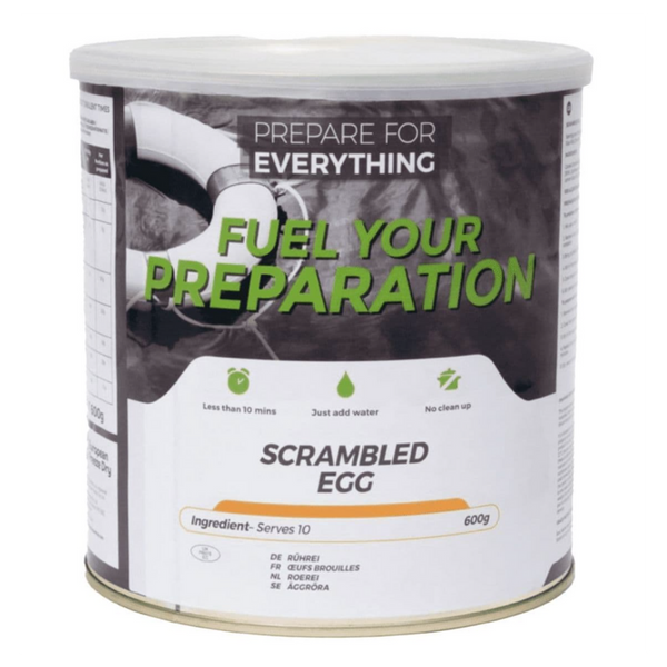 Fuel Your Preparation Scrambled Egg Freeze Dried Meal Tin